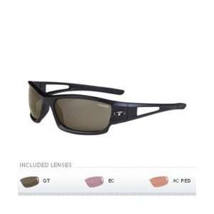 Tifosi Dolomite Golf Interchangeable Lens Sunglasses   Matte Black 