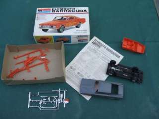   Monogram Plastic Model Kit 1965 Plymouth Barracuda Parts MoPar 65 Cuda