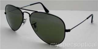 Ray Ban 3025 002/37 Black G15 Mirror 58 New 100% Authentic Made In 