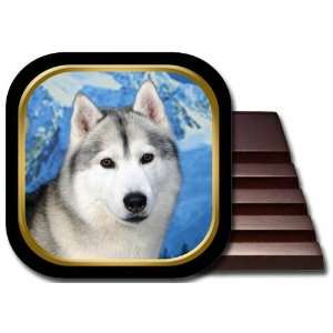  Siberian Husky Coaster Set