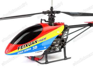 42cm 4CH 4 channels R/C RADIO control model helicopter 4015 Features