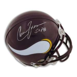 Chuck Foreman Autographed/Hand Signed Minnesota Vikings Mini Helmet 
