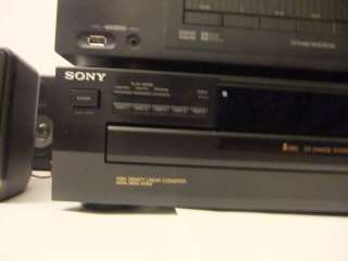 RCA RT2770 RECEIVER 5 SPEAKERS/SUBWOOFER & SONY 5 DISC CD CHANGER 