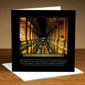  Successories Power of Knowledge 25 Pack Greeting Cards 