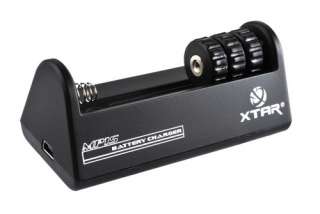 XTAR 16340 WK21 CREE XM L T6 LED Mini Flashlight Keychain + MP1S 