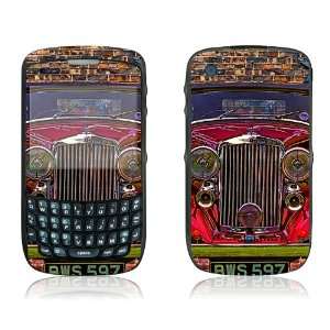  Red Bentley   Blackberry Curve 8520 Cell Phones 