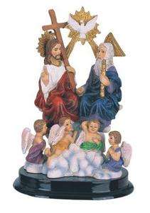 Inch Holy Trinity Religious Figurine Collectible  