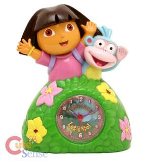 Dora the Explorer Dora & Boots Coin Bank and Alarm Clock in One