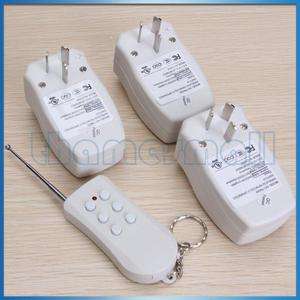 3x Wireless Remote Control AC Power Outlet AU Plug Switch w/ 1 Remote 