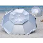 Solar Guard 8 ft Solar Guard Deluxe Dual Canopy Beach Umbrella UPF 150 
