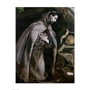  St. Francis of Assisi   Poster by El Greco (18x24)