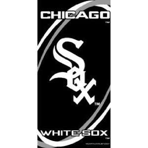 Chicago White Sox Fiber Reactive Pool/Beach/Bath Towel (Team Color 