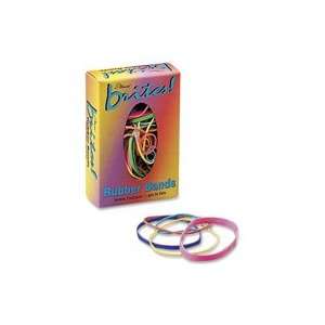  Rubber Bands, 1 1/2 oz., BE/OE/YW/LE/PE/PK Qty36 Office 