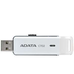  ADATA Superior C702 4GB USB 2.0 Flash Drive (White 