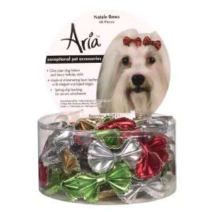  48 Canister   Aria Natale Bows