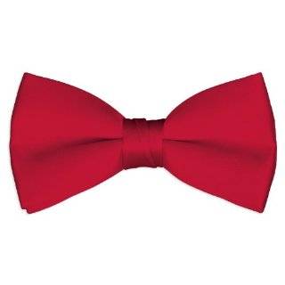 Bow Ties   Adjustable Band, Red