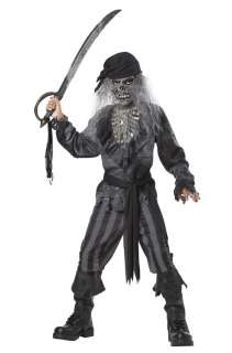 Scary Ghost Ship Pirate Child Halloween Costume  