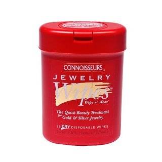 Connoisseurs Jewelry Wipes 50 Wipes 