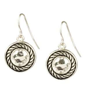   Tone Celtic Circle with Nickel Free Silver Plated Earrings Jewelry