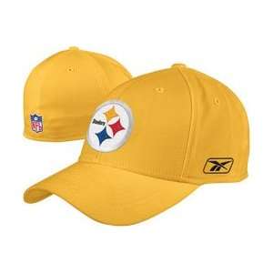 Pittsburgh Steelers  Gold  Coachs Sideline Flex Structured Hat 