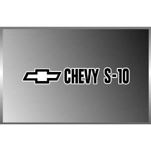  2 Chevy S 10 Truck Vinyl Decal Bumper Sticker 1 X 6 