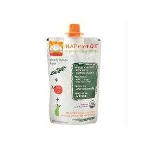   HappyTot Organic Superfoods Stage 4 Spinach, Mango & Pear   4.22 oz