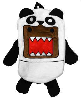 Domo Kun Panda Bear Plush Stuffed Anime Cool Mini Backpack  