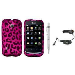PINK LEOPARD   Design Hard Protect Phone Case Cover Perfect Fit Huawei 