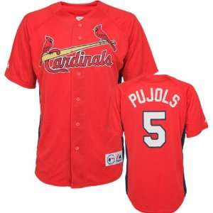  Albert Pujols Adult Red #5 St. Louis Cardinals Player 
