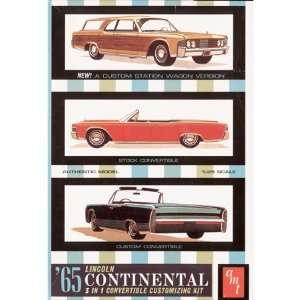  1/25 65 Lincoln Continental 3 N 1 Toys & Games