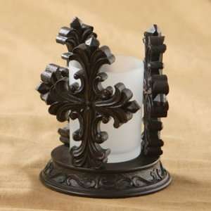  Demdaco Undenialable Faith Romanesque Candleholder