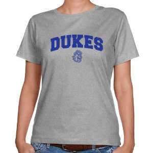   Dukes Ladies Ash Logo Arch Classic Fit T shirt 
