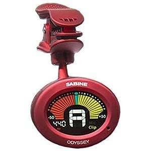  Sabine Odyssey Clip On Chromatic Tuner   RED Musical Instruments