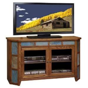  Oak Creek 51 TV Stand (Golden Oak) (30.25H x 51W x 17 