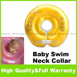 Inflatable Tube Floats Neck Collar Ring Baby Swim Aid  