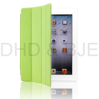 The New iPad 3/3rd Generation Magnetic Smart Cover PU Leather Case 