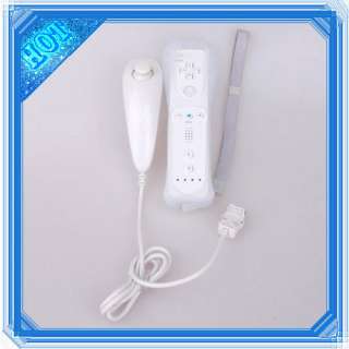 Remote and Nunchuck Controller for Nintendo Wii + Case  