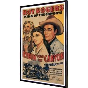  Ridin Down the Canyon 11x17 Framed Poster