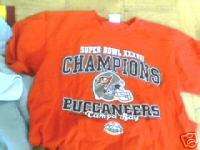 Tampa Bay Buccaneers Super Bowl t shirt Large  