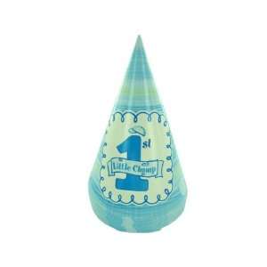  8 pack 1st little champ party hats   Pack of 24 Kitchen 