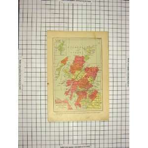 ANTIQUE MAP c1790 c1900 SCOTLAND ORKNEY SHETLAND 