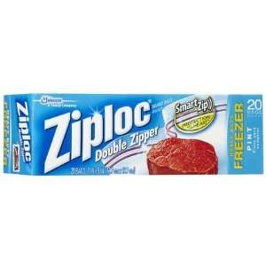 Ziploc Freezer Bag, Pint Size 20 ct (Quantity of 5 