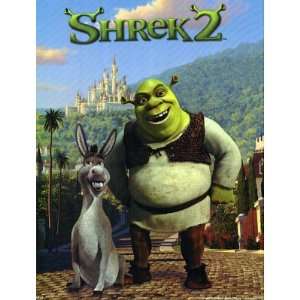  Shrek 2 Movie (Shrek and Donkey) Poster Print