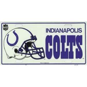  Indianapolis Colts NFL Metal License Plate Sports 