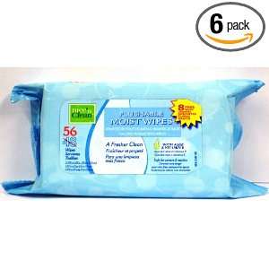 Nice & Clean Flushable Moist Wipes with Aloe & Vitamin E, Refill Pack 