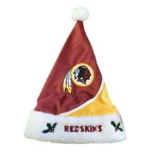  Washington Redskins NFL Color Block Santa Hat