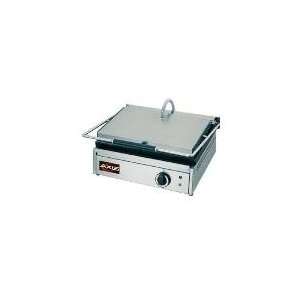  Axis AXPM   Grooved Panini Toaster w/ Enamel Coated Cast 