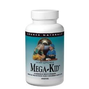  Mega Kid 60 Wafers   Source Naturals Health & Personal 
