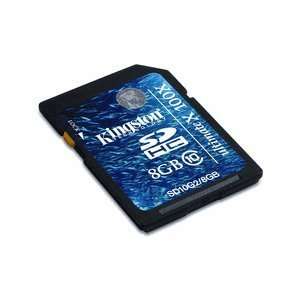  SD10G2/8GB   Kingston 8GB SDHC Class 10 Flash Card G2 