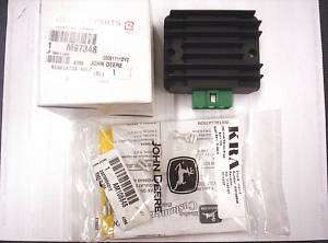 Kawasaki Voltage Regulator & Plug John Deere M97348 NEW  